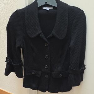 Classiques Entier Black Wool Jacket